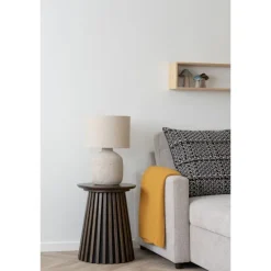 Rootz Living Småbord>ROTZ SIDA TABLE - Oak Veneer - Accent Table - End Table - Stylish Home Decor - Ø40cm x 50cm