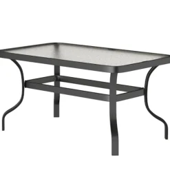 Rootz Living Soffbord>ROTZ SIDABORD - soffbord - balkongbord - Stylsk axeldesign - rundade hörn - 95x55x46 cm svart