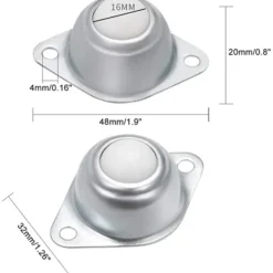 Balkongmöbler>Rulllager för transport - Möbelrullar med kullager, universal, nylonkulor, för transport eller överföring