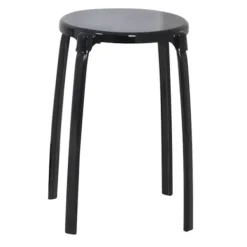 RIDDER Pallar>Rund badrumspall - Svart