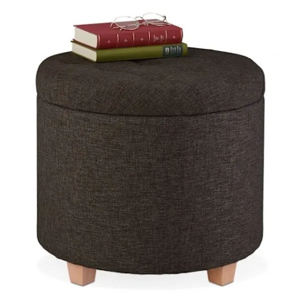 B2X Sittpuffar>Rund pall med förvaringsutrymme