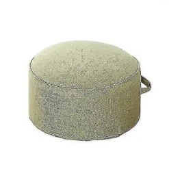 Sittpuffar>Rund Puff Fotpall Bekväm Ottoman Golvsittkudde Flyttbar Fotstöd Tvättbart Överdrag för-Perfet