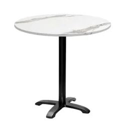 Matbord>Rundt bord Ø 80 cm - modell Bazila marmor