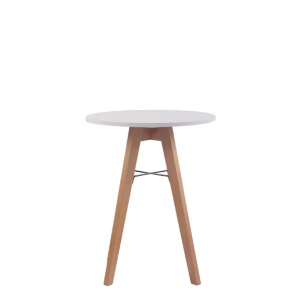 BellaFurn Matbord>Rundt köksbord - matbord - MDF -blad, golvvänliga mössor | Storlek: 60 cm