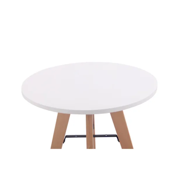 BellaFurn Matbord>Rundt köksbord - matbord - MDF -blad, golvvänliga mössor | Storlek: 60 cm