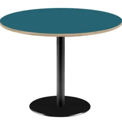 Matbord>Runt bord Ø 120 cm - Rommodell med träkanter