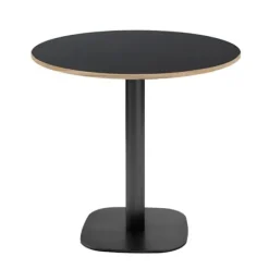 Matbord>Runt bord Ø 70 cm - Runt modell, a träkanter