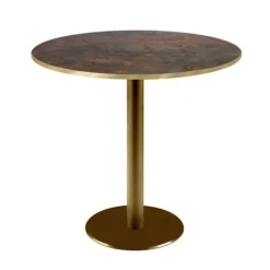 Matbord>Runt bord Ø 70 cm Rom bistro rost