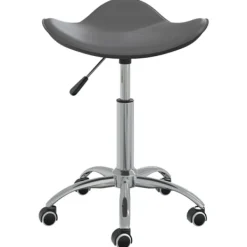 vidaXL Pallar>Salongsstol grå konstläder