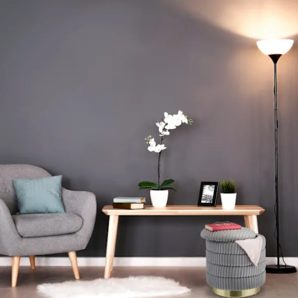 B2X Sittpuffar>Sammetspall med förvaringsgrå