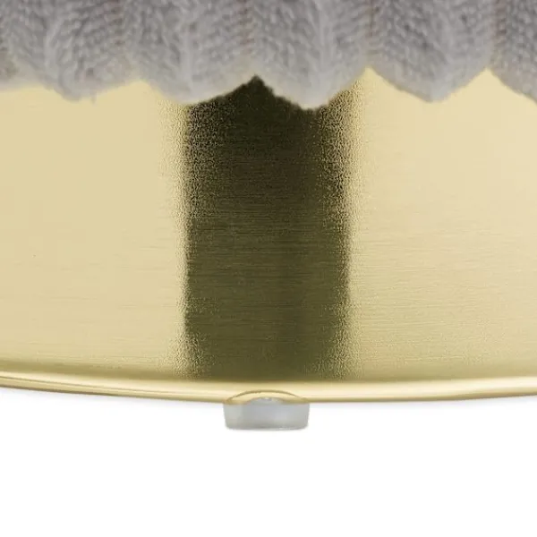 B2X Sittpuffar>Sammetspall med förvaringsgrå