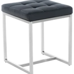 BellaFurn Pallar>Seat Cube, Zitpoef - Versatile & Comant - Rostless Steel Base | Färg: Svart
