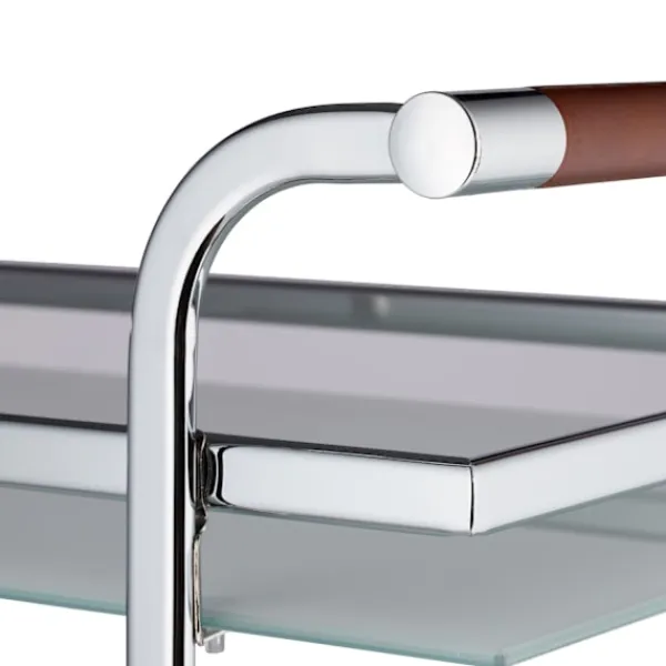 B2X Sideboards>Serveringsvagn frostat glas