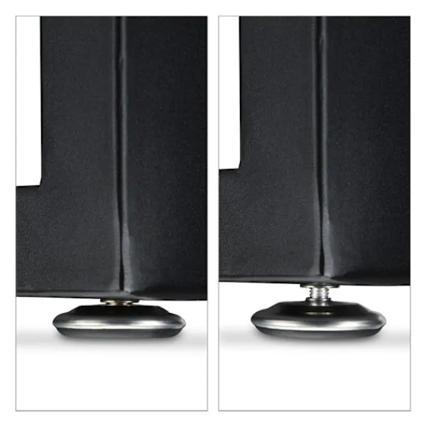 B2X Balkongmöbler>set med 2 bordslöpare svart