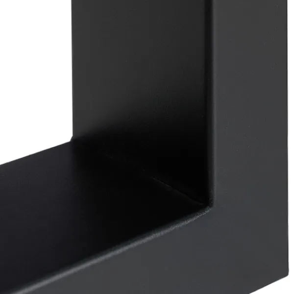 B2X Balkongmöbler>set med 2 bordslöpare svart