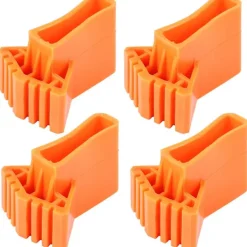 Balkongmöbler>Set med 4 halkfria gummifötter för stegar