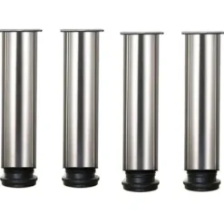 Småbord>Set med 4 justerbara möbelben i rostfritt stål, höjd 25 cm för soffbordsskåp, flera färger YYV