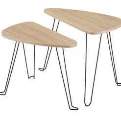 Småbord>Set med 2 sidobord Richmond