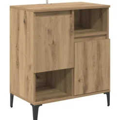 vidaXL Skåp>Sideboard Artisan Ek 60 x 35 x 70 cm Konstruerat trä