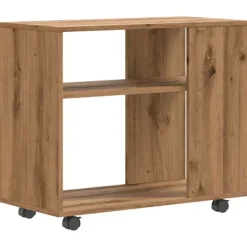 vidaXL Småbord>Sidobord artisan ek 70x35x55 cm konstruerat trä