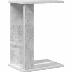 vidaXL Småbord>Sidobord Betonggrå 35 x 25 x 50 cm Konstruerat trä