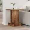 vidaXL Småbord>Sidobord Gammalt trä 44,5 x 45 x 55 cm Konstruerat trä