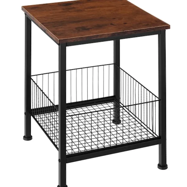 tectake Småbord>Sidobord Grimsby 40x40x55,5cm