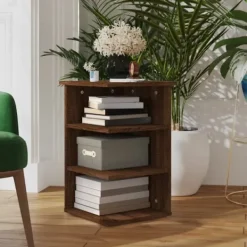 vidaXL Hyllor>Sidoskåp brun ek 35x35x55 cm konstruerat trä