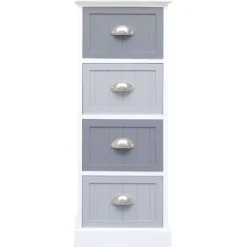 vidaXL Byråer>Sidoskåp 35x30x90 cm kejsarträ