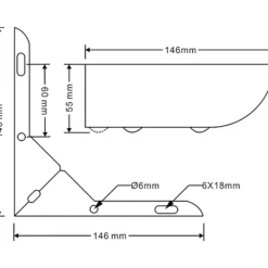 Köksö>Silver - DIY-köksmöbelben 50 mm för soffbord, skåp