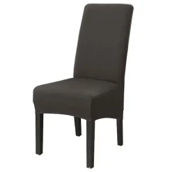 YIXI Stolar>Simplicity Home Bedroom Plus Hög Stretch Milk Silk Vattentät Stolsöverdrag - Svart, 6 st