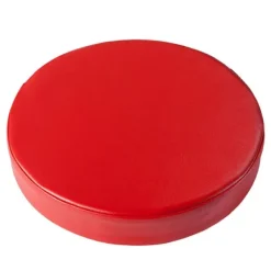 Sittpuffar>Sittdyna Vattentät Förtjockad Svamp Elastisk Hög Densitet Rund Form Golvsittdyna Golvsittkudde Förskola Barnkammare Tillbehör Röd