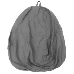 Sittsäckar>Sittsäcksöverdrag Lazy Soffa Bekväm Enfärgad Solstol Sittsäcksöverdrag för Vardagsrum Heminredning Blå 85*105cm