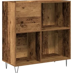 vidaXL Skåp>Skivskåp med hylla artisan ek 85 x 38 x 89 cm Konstruerat trä