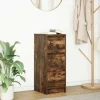 vidaXL Byråer>Skänk rökt ek 29,5x34x76 cm konstruerat trä