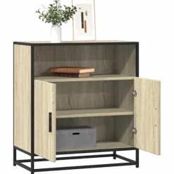 vidaXL Skåp>Skänk sonoma-ek 68x35x76 cm konstruerat trä
