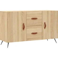 vidaXL Sideboards>Skänk sonoma-ek 100x36x60 cm konstruerat trä