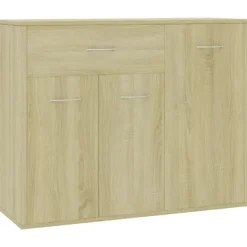 vidaXL Byråer>Skänk sonoma-ek 88x30x70 cm konstruerat trä