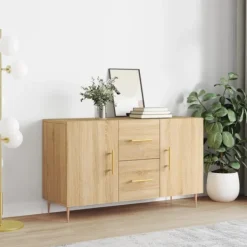 vidaXL Sideboards>Skänk sonoma-ek 100x36x60 cm konstruerat trä