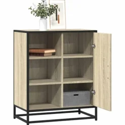 vidaXL Skåp>Skänk sonoma-ek 62x35x76 cm konstruerat trä