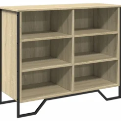 vidaXL Sideboards>Skänk sonoma-ek 91x35,5x74,5 cm konstruerat trä