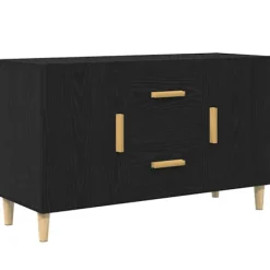 vidaXL Sideboards>Skänk svart ek 100x36x60 cm konstruerat trä