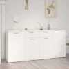 vidaXL Sideboards>Skänk vit 160x36x75 cm konstruerat trä