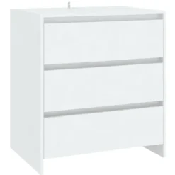 vidaXL Byråer>Skänk vit 70x41x75 cm konstruerat trä