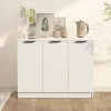 vidaXL Skåp>Skänk vit 90,5x30x70 cm konstruerat trä
