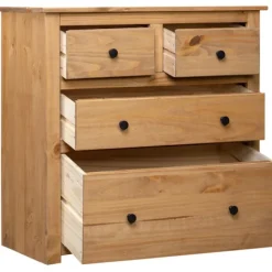 vidaXL Byråer>Skänk 80x40x83 cm furu panama