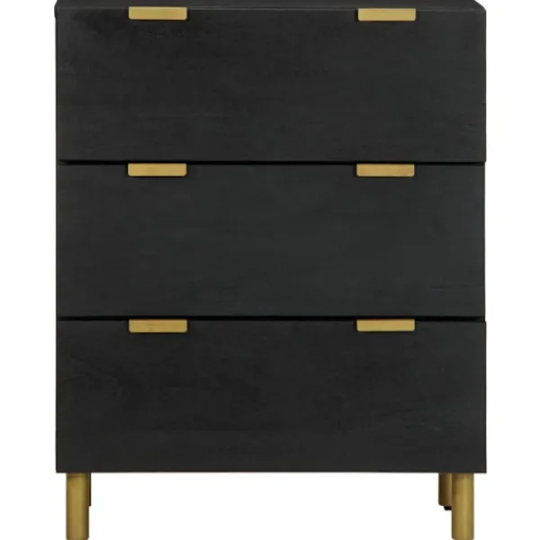 vidaXL Sideboards>Skänkar 2 st svart 60x33x75 cm konstruerat trä