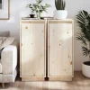 vidaXL Sideboards>Skänkar 2 st 31,5x34x75 cm massiv furu