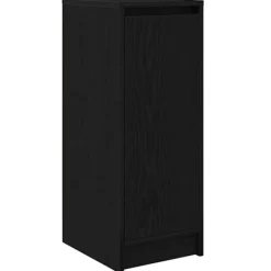 vidaXL Skåp>Skoskåp svart ek 29,5x34x76 cm konstruerat trä