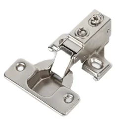 Skåp>Skåpshängsel Kort Arm Hydraulisk Full Overlay Hörnhängsel 35mm med Smala Sidopaneler för Hemmet